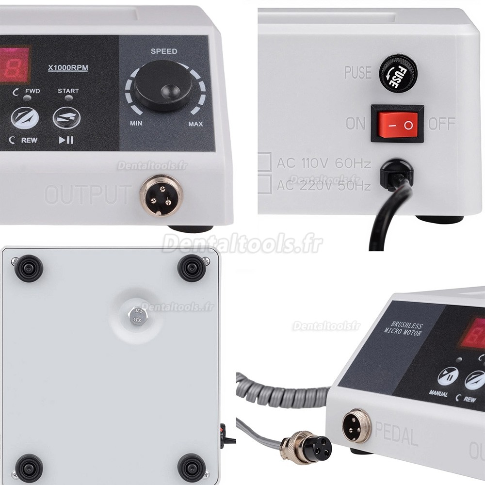 YD-BM003 micromoteur dentaire sans balais 50000 tr min pour polissage sculpture